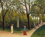 Henri Rousseau Luxembourg Gardens. Monument to Chopin Germany oil painting artist